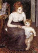 Pierre Renoir The First Step painting